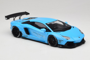 Lamborghini Aventador Liberty Walk Μπλε GT Spirit 1:18 GT073 Ρητίνη - εικόνα 4 από 6