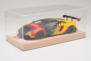 Lamborghini Aventador Liberty Walk Infinite Μαύρο Κίτρινο Timothy & Pierre 1:18 REMC035 Μέταλλο - εικόνα 6 από 7