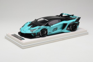 Lamborghini Aventador Liberty Walk LB-Silhouette WORKS GT Evo Πράσινο Μέντας IVY 1:18 REMC001 Ρητίνη - εικόνα 2 από 7