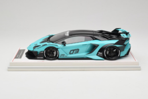 Lamborghini Aventador Liberty Walk LB-Silhouette WORKS GT Evo Πράσινο Μέντας IVY 1:18 REMC001 Ρητίνη