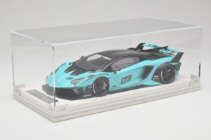 Lamborghini Aventador Liberty Walk LB-Silhouette WORKS GT Evo Πράσινο Μέντας IVY 1:18 REMC001 Ρητίνη - εικόνα 6 από 7