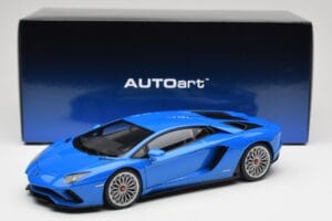 Lamborghini Aventador S LP740-4 Blue Nila AUTOart 1:18 79134 Μέταλλο - εικόνα 8 από 8