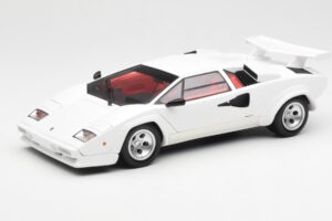Lamborghini Countach LP500S Λευκό Kyosho 1:18 08320E Μέταλλο