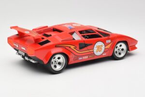 Lamborghini Countach Κόκκινο Bburago 1:18 3047 Μέταλλο - εικόνα 3 από 8