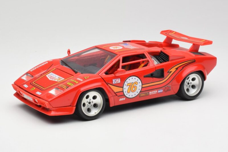 Lamborghini Countach Κόκκινο Bburago 1:18 3047 Μέταλλο