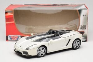 Lamborghini Gallardo Concept S Λευκό Motormax 1:18 79156 Μέταλλο - εικόνα 8 από 8