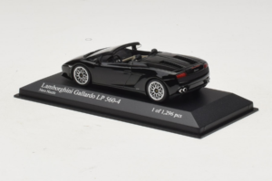 Lamborghini Gallardo LP560-4 Spyder Μαύρο Minichamps 1:43 400103830 Μέταλλο - εικόνα 3 από 5