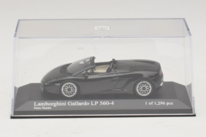 Lamborghini Gallardo LP560-4 Spyder Μαύρο Minichamps 1:43 400103830 Μέταλλο - εικόνα 4 από 5