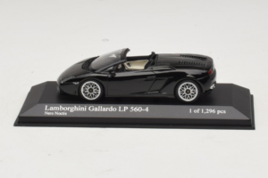 Lamborghini Gallardo LP560-4 Spyder Μαύρο Minichamps 1:43 400103830 Μέταλλο