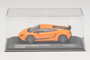 Lamborghini Gallardo LP570-4 Superleggera Πορτοκαλί Μεταλλικό Minichamps 1:43 400103841 Μέταλλο - εικόνα 4 από 5