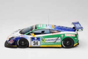 Lamborghini Gallardo LP600+ GT3 Reiter Engineering #34 H-J. Stuck / D. Rostek ADAC 24 Hours Nurburgring 2011 Minichamps 1:18  - εικόνα 3 από 6