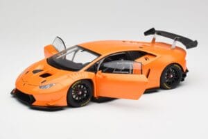 Lamborghini Huracan LP620-2 Super Trofeo Arancio Borealis Pearl Effect Πορτοκαλί AUTOart 1:18 81558 Μέταλλο - εικόνα 2 από 8