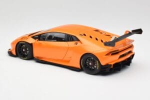 Lamborghini Huracan LP620-2 Super Trofeo Arancio Borealis Pearl Effect Πορτοκαλί AUTOart 1:18 81558 Μέταλλο - εικόνα 6 από 8