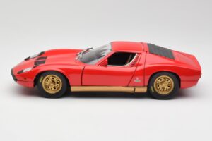 Lamborghini Miura Κόκκινο Anson 1:18 30302 Μέταλλο - εικόνα 4 από 8
