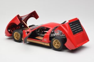 Lamborghini Miura Κόκκινο Anson 1:18 30302 Μέταλλο - εικόνα 5 από 8