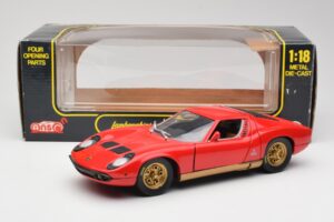 Lamborghini Miura Κόκκινο Anson 1:18 30302 Μέταλλο - εικόνα 8 από 8