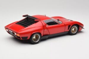 Lamborghini Miura SVR Κόκκινο & Μαύρο Kyosho 1:18 08319R Μέταλλο - εικόνα 3 από 8