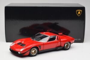 Lamborghini Miura SVR Κόκκινο & Μαύρο Kyosho 1:18 08319R Μέταλλο - εικόνα 8 από 8