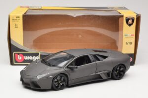Lamborghini Reventon Matte Grey Bburago 1:18 18-11029 Μέταλλο - εικόνα 8 από 8