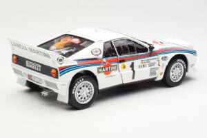Lancia 037 Martini #1 W. Rohrl / C. Geistdorfer Winner Rally Monte Carlo 1983 Νυχτερινή Έκδοση Kyosho 1:18 08306A Μέταλλο - εικόνα 3 από 8