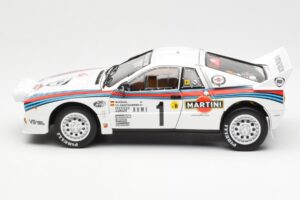 Lancia 037 Martini #1 W. Rohrl / C. Geistdorfer Winner Rally Monte Carlo 1983 Νυχτερινή Έκδοση Kyosho 1:18 08306A Μέταλλο - εικόνα 4 από 8
