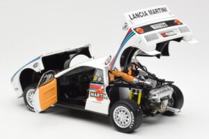 Lancia 037 Martini #1 W. Rohrl / C. Geistdorfer Winner Rally Monte Carlo 1983 Νυχτερινή Έκδοση Kyosho 1:18 08306A Μέταλλο - εικόνα 5 από 8