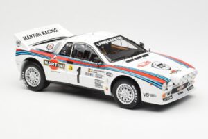Lancia 037 Martini #1 W. Rohrl / C. Geistdorfer Winner Rally Monte Carlo 1983 Νυχτερινή Έκδοση Kyosho 1:18 08306A Μέταλλο - εικόνα 6 από 8