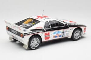 Lancia 037 #1 G. Cunico / E. Bartolich Targa Florio Winner 1983 Kyosho 1:18 08302H Μέταλλο - εικόνα 3 από 8