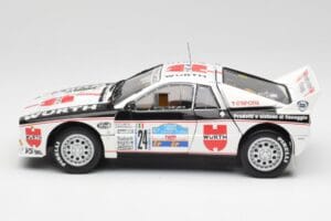 Lancia 037 #1 G. Cunico / E. Bartolich Targa Florio Winner 1983 Kyosho 1:18 08302H Μέταλλο - εικόνα 4 από 8