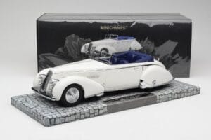 Lancia Astura Tipo 233 Corto Λευκό Minichamps 1:18 107125330 Ρητίνη - εικόνα 6 από 6