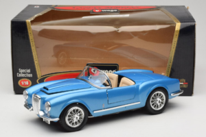 Lancia Aurelia B24 Spider Μπλε Bburago 1:18 3010-M1 Μέταλλο - εικόνα 8 από 8
