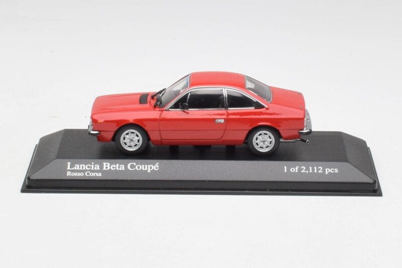 Lancia Beta Coupe Κόκκινο Minichamps 1:43 400125720 Μέταλλο