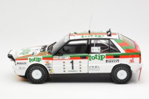 Lancia Delta HF 4WD #1 D. Cerrato Totip Rally Targa Florio 1987 Kyosho 1:18 08960C Μέταλλο - εικόνα 4 από 8