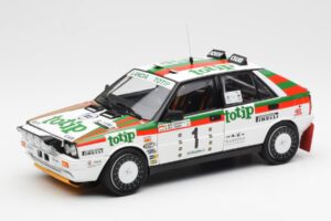 Lancia Delta HF 4WD #1 D. Cerrato Totip Rally Targa Florio 1987 Kyosho 1:18 08960C Μέταλλο