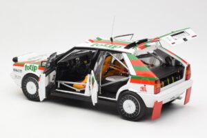Lancia Delta HF 4WD #1 D. Cerrato Totip Rally Targa Florio 1987 Kyosho 1:18 08960C Μέταλλο - εικόνα 5 από 8