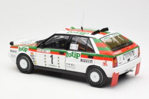 Lancia Delta HF 4WD #1 D. Cerrato Totip Rally Targa Florio 1987 Kyosho 1:18 08960C Μέταλλο - εικόνα 7 από 8