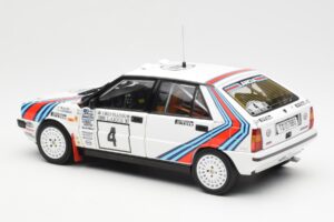 Lancia Delta HF 4WD #4 M. Alen / I. Kivimaki Martini Rally 1000 Lakes 1987 Kyosho 1:18 08960B Μέταλλο - εικόνα 7 από 8