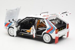 Lancia Delta HF 4WD #6 M. Biasion / T. Siviero Martini Rally Monte Carlo 1987 Kyosho 1:18 08960A Μέταλλο - εικόνα 5 από 8
