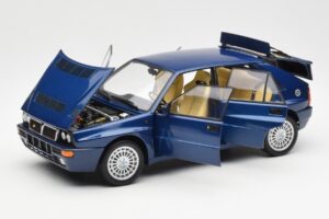 Lancia Delta HF Integrale Evo II Μπλε Kyosho 1:18 08341BL Μέταλλο - εικόνα 2 από 8
