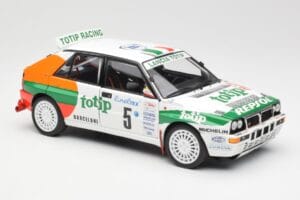 Lancia Delta HF Integrale Evo II Totip #5 A. Aghini / S. Farnocchia Rally Monte Carlo 1993 Kyosho 1:18 08348F Μέταλλο - εικόνα 6 από 8