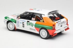 Lancia Delta HF Integrale Evo II Totip #5 A. Aghini / S. Farnocchia Rally Monte Carlo 1993 Kyosho 1:18 08348F Μέταλλο - εικόνα 7 από 8