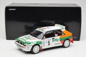 Lancia Delta HF Integrale Evo II Totip #5 A. Aghini / S. Farnocchia Rally Monte Carlo 1993 Kyosho 1:18 08348F Μέταλλο - εικόνα 8 από 8
