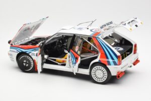 Lancia Delta HF Integrale Evo Martini #4 D. Auriol / B. Occelli Winner Rally Monte Carlo 1992 Kyosho 1:18 08348A Μέταλλο - εικόνα 5 από 8