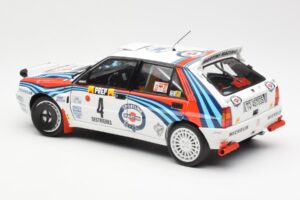 Lancia Delta HF Integrale Evo Martini #4 D. Auriol / B. Occelli Winner Rally Monte Carlo 1992 Kyosho 1:18 08348A Μέταλλο - εικόνα 7 από 8