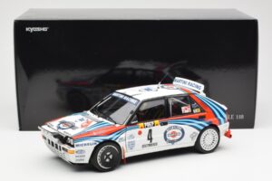 Lancia Delta HF Integrale Evo Martini #4 D. Auriol / B. Occelli Winner Rally Monte Carlo 1992 Kyosho 1:18 08348A Μέταλλο - εικόνα 8 από 8