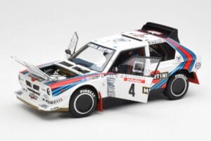 Lancia Delta S4 Martini #4 H. Toivonen / S. Cresto Rally Tour de Corse 1986 AUTOart 1:18 88620 Μέταλλο - εικόνα 2 από 8