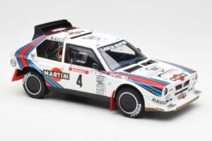 Lancia Delta S4 Martini #4 H. Toivonen / S. Cresto Rally Tour de Corse 1986 AUTOart 1:18 88620 Μέταλλο - εικόνα 6 από 8