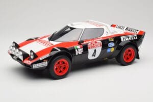 Lancia Stratos HF Gr.4 Μαύρο #0 M. Alen / I. Kivimäki Rally San Remo 1978 Otto 1:12 G088 Ρητίνη