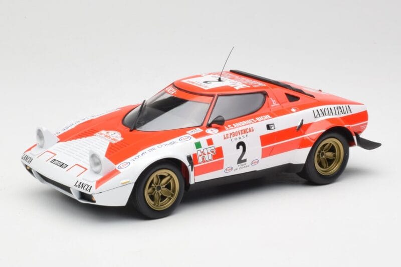 Lancia Stratos HF #2 J-B. Andruet / Biche Winners Tour de Corse 1974 Minichamps 1:18 155741702 Μέταλλο