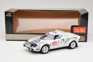 Lancia Stratos HF #2 Jolly Club A. Fassina / M. Mannini Rally Sanremo 1979 Sun Star 1:18 4510 Μέταλλο - εικόνα 6 από 6